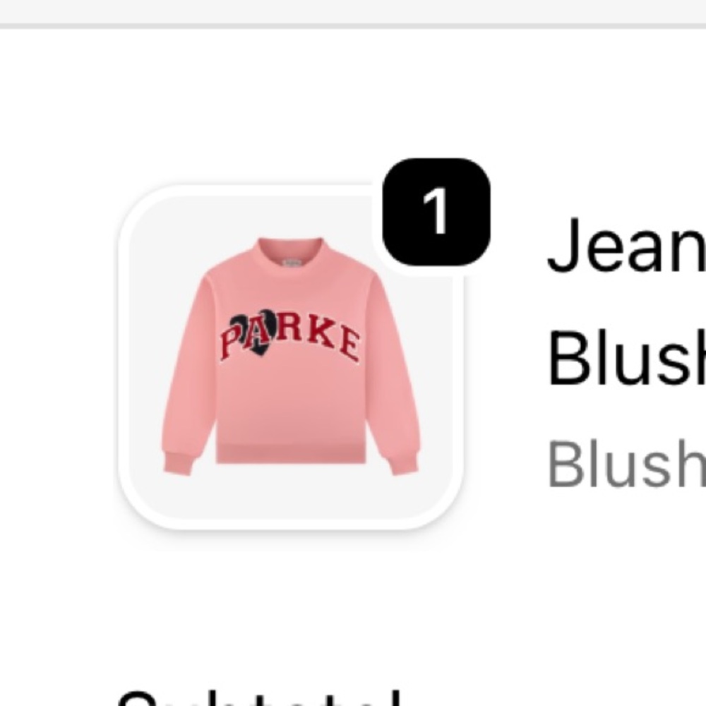 Parke Women's Pink Sweatshirt